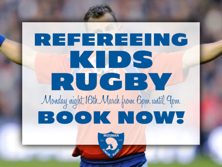 Refereeing Kids Rugby